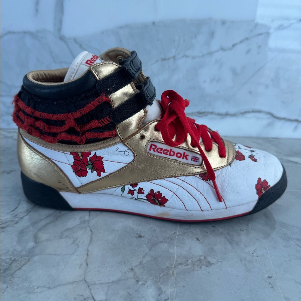 Rare Reebok Freestyle Hi Madrid Edition